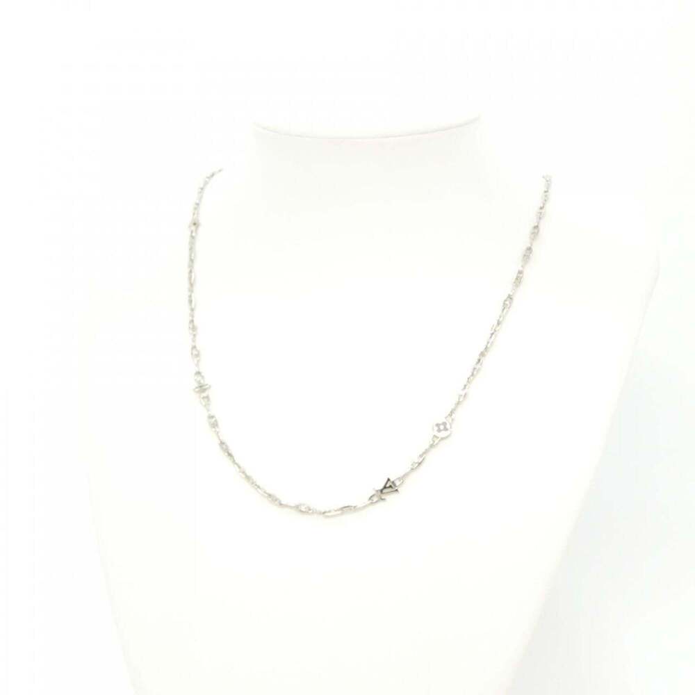 LOUIS VUITTON Silver Necklace - Picture 5 of 5